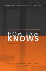 How Law Knows cena un informācija | Ekonomikas grāmatas | 220.lv