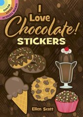 I Love Chocolate! Stickers cena un informācija | Grāmatas mazuļiem | 220.lv