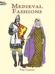 Medieval Fashions Coloring Book cena un informācija | Grāmatas mazuļiem | 220.lv