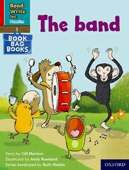 Read Write Inc. Phonics: The band (Red Ditty Book Bag Book 7) 1 cena un informācija | Grāmatas pusaudžiem un jauniešiem | 220.lv