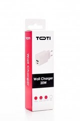 Seek Toti 20W Type-C + USB A cena un informācija | Lādētāji un adapteri | 220.lv