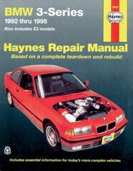 BMW 3 Series (1992-1998) Haynes Repair Manual (USA) 2nd Revised edition cena un informācija | Sociālo zinātņu grāmatas | 220.lv