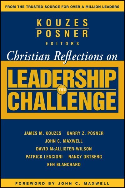Christian Reflections on The Leadership Challenge цена и информация | Garīgā literatūra | 220.lv