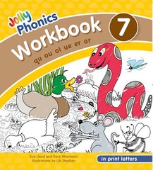 Jolly Phonics Workbook 7: In Print Letters (American English edition) cena un informācija | Grāmatas pusaudžiem un jauniešiem | 220.lv