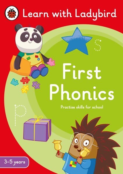 First Phonics: A Learn with Ladybird Activity Book (3-5 years): Ideal for home learning (EYFS) цена и информация | Grāmatas mazuļiem | 220.lv