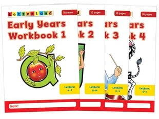 Early Years Workbooks New edition, No. 1-4 цена и информация | Книги для подростков  | 220.lv