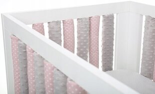 Bērnu gultiņas aizsargs Babymam, 20 gab, pink/gray cena un informācija | Bērnu drošības preces | 220.lv