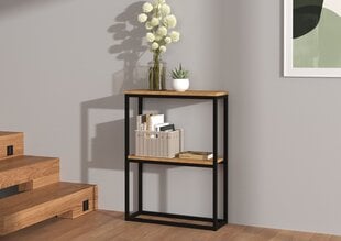 Galds-konsole Adrk Furniture Mason, melns/brūns цена и информация | Столы-консоли | 220.lv