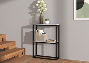 Консольный стол ADRK Furniture Mason, черный/белый цена и информация | Столы-консоли | 220.lv