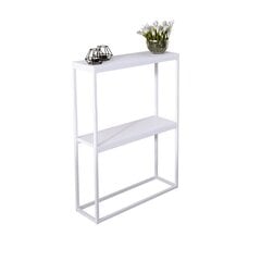 Konsoles galds Adrk Furniture Mason, balts cena un informācija | Konsoles galdiņi | 220.lv
