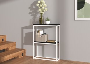 Konsoles galds Adrk Furniture Mason, melns/balts цена и информация | Столы-консоли | 220.lv