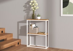 Konsoles galds Adrk Furniture Mason, brūns/balts цена и информация | Столы-консоли | 220.lv