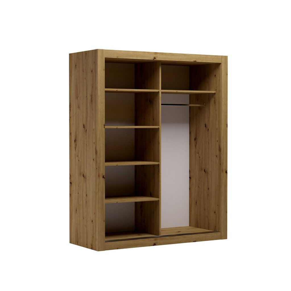 Skapis Adrk Furniture Morell 160, brūns cena un informācija | Skapji | 220.lv