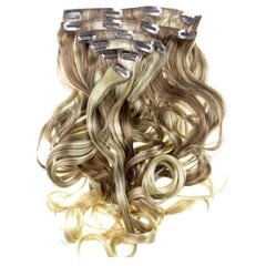 Искусственные волосы на клипсах Vanessa Grey 3033A-12T24H613, 55 см цена и информация | Набор аксессуаров для волос | 220.lv