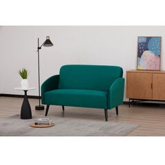 Dīvāns Aatrium Kim, zaļš/melns cena un informācija | Atpūtas krēsli | 220.lv