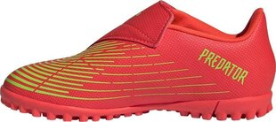 Futbola apavi bērniem Adidas Predator Edge.4 V TF, 26. izmērs, oranži cena un informācija | Futbola apavi | 220.lv