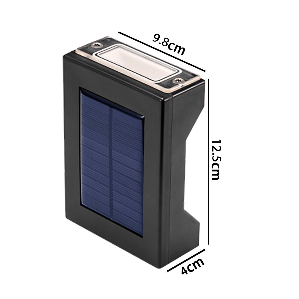 LED āra apgaismojums Goapa, melna, 4 gab. цена и информация | Āra apgaismojums | 220.lv