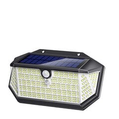 LED āra gaismeklis ar saules paneli Goapa, melns,1 gab. цена и информация | Уличное освещение | 220.lv