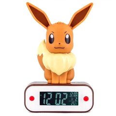 Pokémon EEVEE — будильник со светодиодной подсветкой и темой Pokémon EEVEE. цена и информация | Радиоприемники и будильники | 220.lv