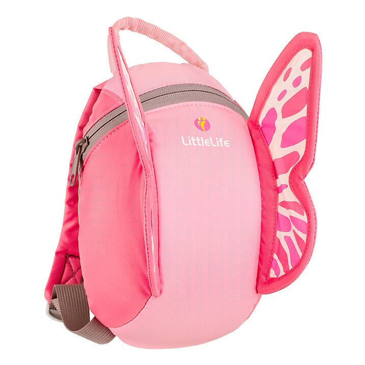 Mugursoma bērniem LittleLife Kids Butterfly cena un informācija | Skolas somas | 220.lv