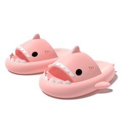 Тапочки унисекс в форме акулы ChuulGorl, розовые цена и информация | Шлепанцы, тапочки для женщин | 220.lv