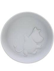 Силиконовая тарелка Moomin Silicone, серый цвет, 4+ месяца цена и информация | Детская посуда, контейнеры для молока и еды | 220.lv