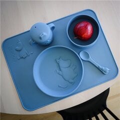 Силиконовая ложка Moomin Silicone, синий цвет, от 4 месяцев цена и информация | Детская посуда, контейнеры для молока и еды | 220.lv