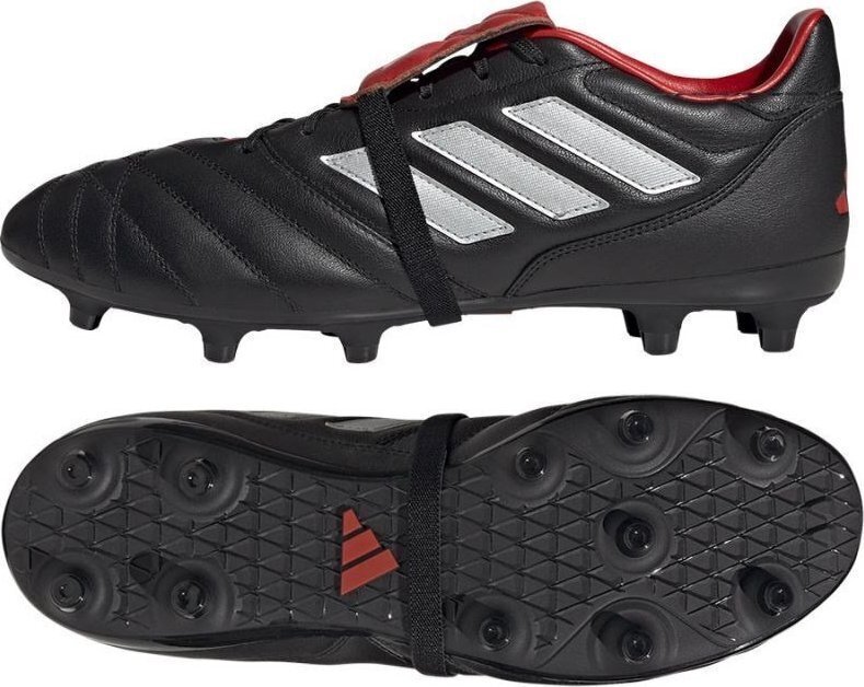 Futbola apavi Adidas Copa Gloro.2 FG, 39 1/3. izmērs, melni/sarkani cena un informācija | Futbola apavi | 220.lv