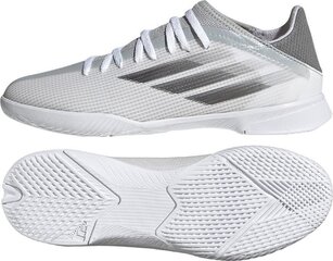 Futbola apavi bērniem Adidas X Speedflow.3 IN J FY3315, balti cena un informācija | Futbola apavi | 220.lv