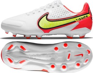 Futbola apavi Nike Tiempo Legend 9 Pro FG, balti цена и информация | Футбольные ботинки | 220.lv