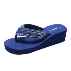 Sieviešu flip flops Jomix, zili cena un informācija | Iešļūcenes, čības sievietēm | 220.lv