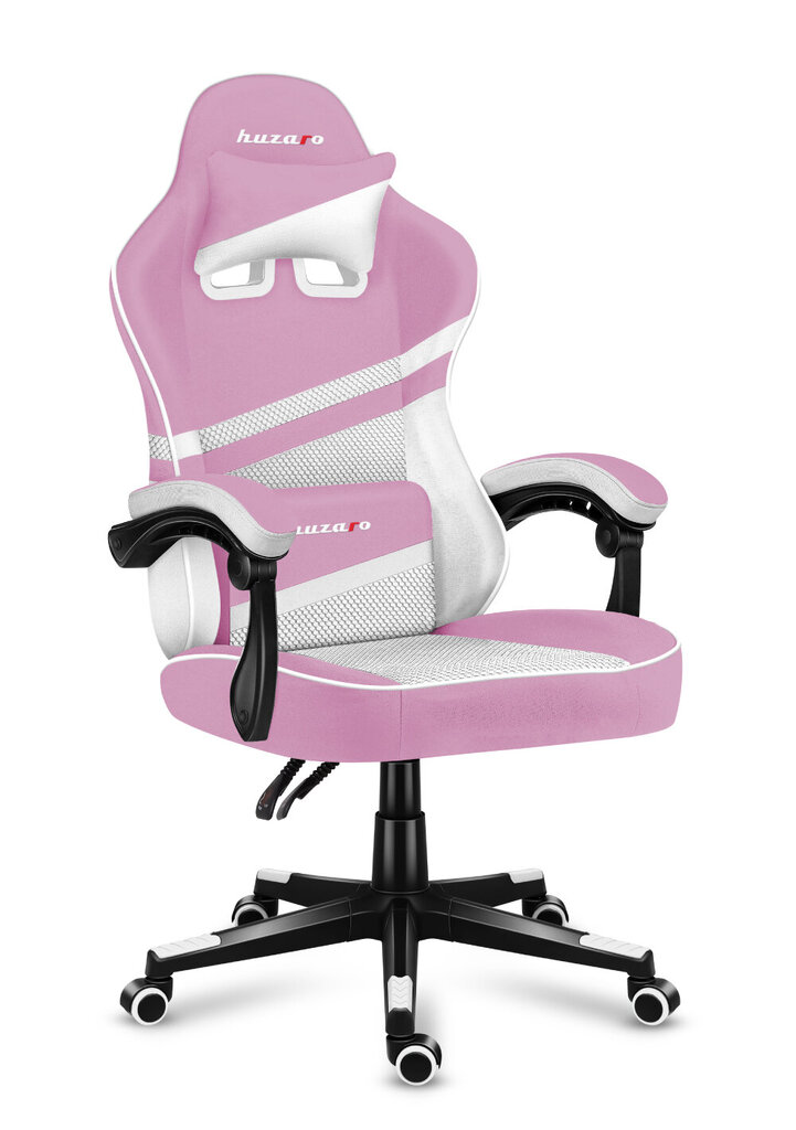 Spēļu krēsls Huzaro Force 4.4 rozā cena un informācija | Biroja krēsli | 220.lv