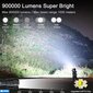 Uzlādējams ūdensizturīgs taktiskais LED lukturītis Carbonpro cena un informācija | Lukturi | 220.lv