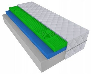 Putu matracis H3/H4, 90x200x20 cm cena un informācija | Virsmatrači | 220.lv