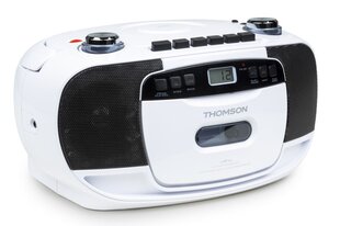 Радиокассетный проигрыватель Thomson RK201CD, портативный CD/кассетный проигрыватель с FM/AM-радио цена и информация | Thomson Кухонные товары, товары для домашнего хозяйства | 220.lv