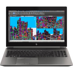 HP ZBook 15 G5; Intel Core i7-8850H|NVIDIA Quadro P1000 |16GB|512GB|15.6" FHD IPS, ANTI-GLARE|Windows 11 PRO| Atjaunināts/Renew cena un informācija | Portatīvie datori | 220.lv