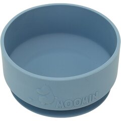 Силиконовая миска Moomin Silicone, синий цвет, 6+ месяцев цена и информация | Детская посуда, контейнеры для молока и еды | 220.lv