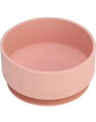 Silikona bļoda Moomin Silicone, rozā, 6+ mēn цена и информация | Детская посуда, контейнеры для молока и еды | 220.lv