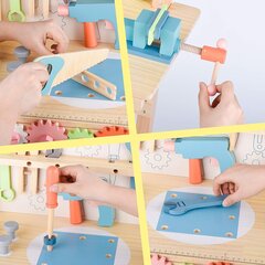 Rotaļu darbagalds Wooden Toys цена и информация | Игрушки для малышей | 220.lv