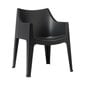 Krēsls Scab Design Coccolona, melns cena un informācija | Virtuves un ēdamistabas krēsli | 220.lv