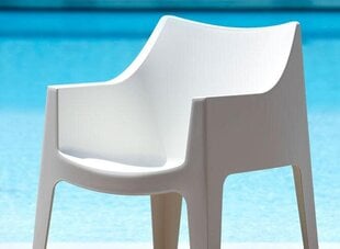 Пластиковый стул Coccolona антрацитового цвета цена и информация | Стулья для кухни и столовой | 220.lv