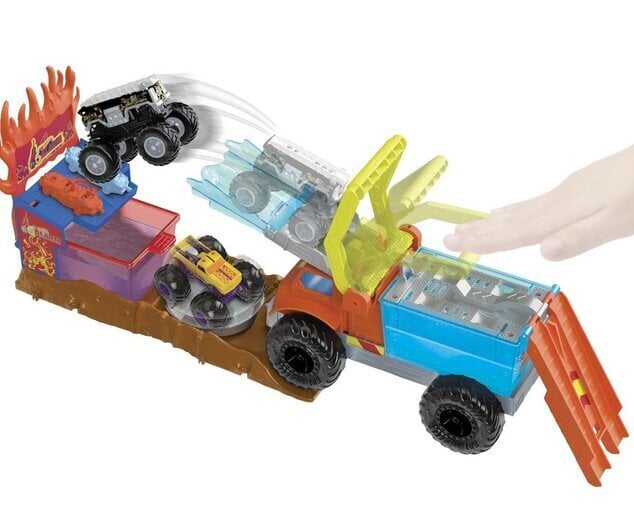 Monstru trases komplekts Hot Wheels Monster Trucks cena un informācija | Rotaļlietas zēniem | 220.lv