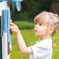 Bērnu dārza mājiņas laika apstākļu novērošanas komplekts Smoby, zaļš cena un informācija | Bērnu rotaļu laukumi, mājiņas | 220.lv