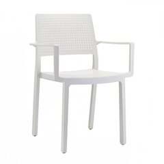 Кресло Emi Arm chair белый пластик цена и информация | Стулья для кухни и столовой | 220.lv