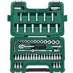 Комплект головок 3/8" Sata (60 шт.) цена и информация | Механические инструменты | 220.lv