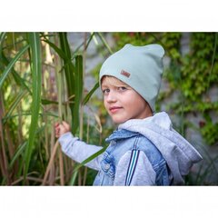 Cepure bērniem TuTu, zaļa цена и информация | Шапки, перчатки, шарфы для мальчиков | 220.lv