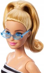 Кукла Модница Барби в полосатой блузке Mattel HRH11 цена и информация | Игрушки для девочек | 220.lv