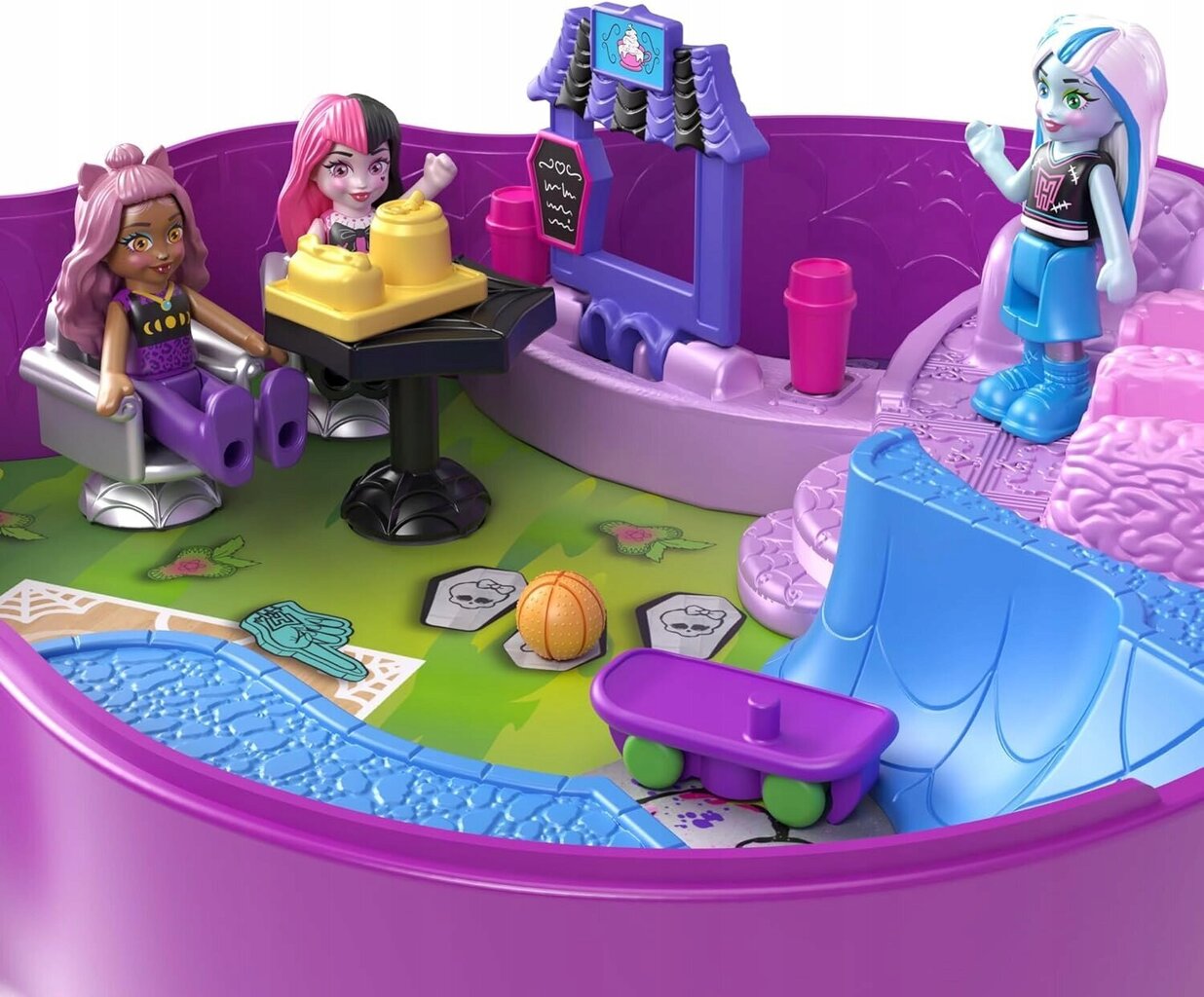 Monstra izklaides komplekts Polly Pocket Monster High цена и информация | Rotaļlietas meitenēm | 220.lv