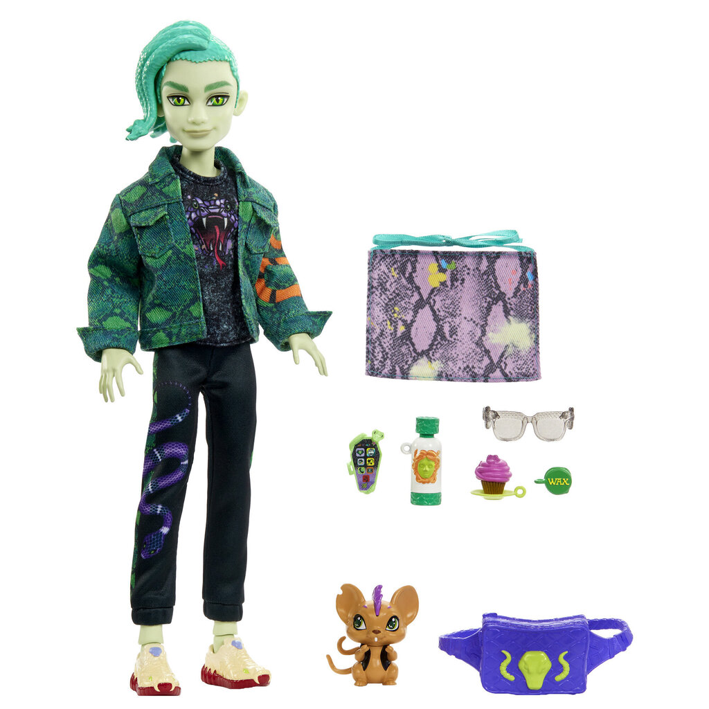 Lelle ar piederumiem Monster High Deuce Gorgon цена и информация | Rotaļlietas meitenēm | 220.lv