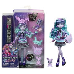 Lelle ar piederumiem Monster High Creepover Party цена и информация | Игрушки для девочек | 220.lv